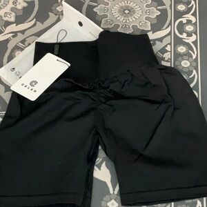 CELER Womens Workout Shorts Seamless Scrunch Butt Gym Shorts High Waisted Yoga